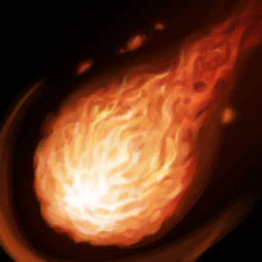 Fireball spell art